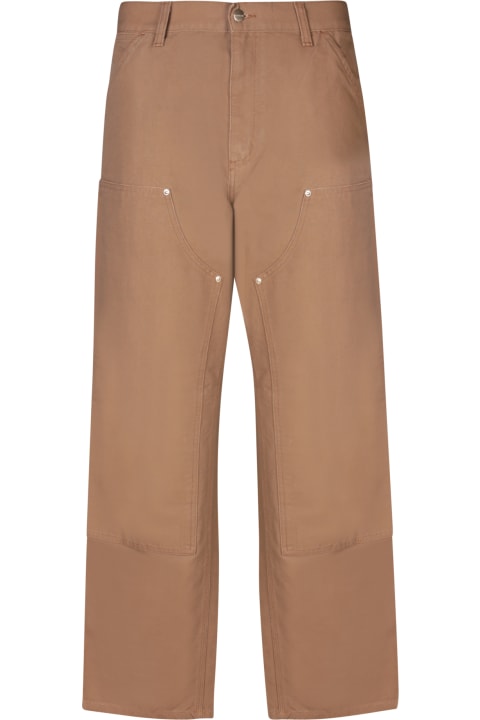 Clothing for Men Carhartt Brown Double Knee Pants
