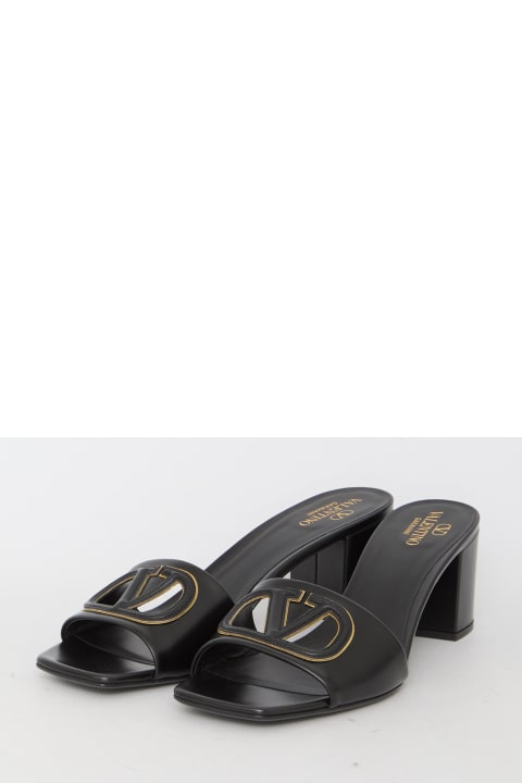 Valentino Garavani Sandals for Women Valentino Garavani Slide Vlogo Signature Sandals