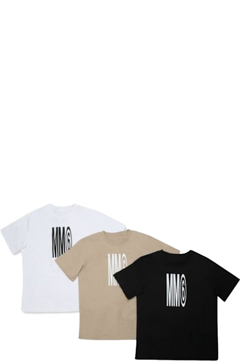 MM6 Maison Margiela لـ Kids MM6 Maison Margiela Pack Three T-shirts