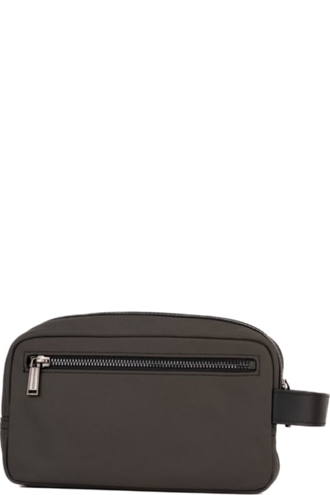 Fashion for Men Dsquared2 Technical Fabric Clutch Bag