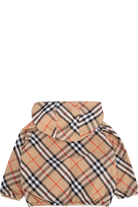 Burberry Topwear for Baby Boys Burberry Ib6 Mn Rufus Chk Rvs