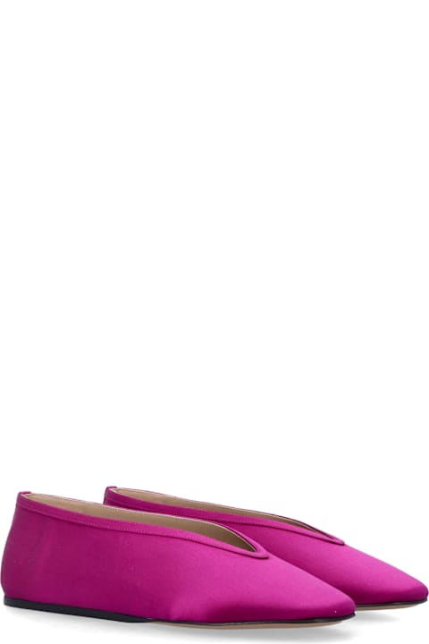 Le Monde Beryl Le Monde Béryl Luna Magenta Satin Slipper