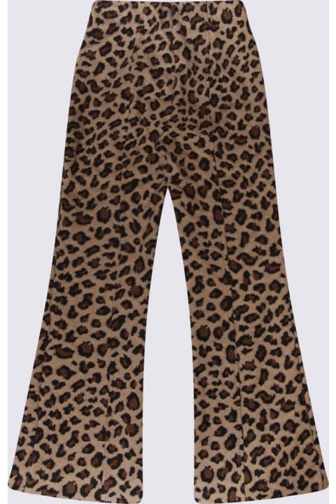Bottoms for Girls Monnalisa Leopard Viscose Blend Pants