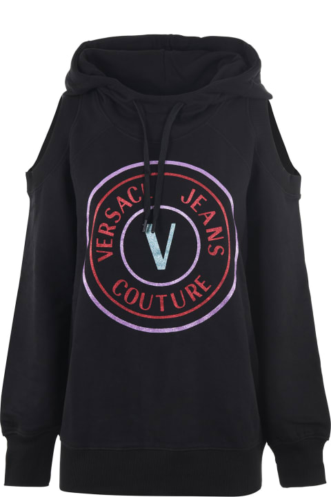 ウィメンズ新着アイテム Versace Jeans Couture Versace Jeans Couture Maxi Cotton Sweatshirt