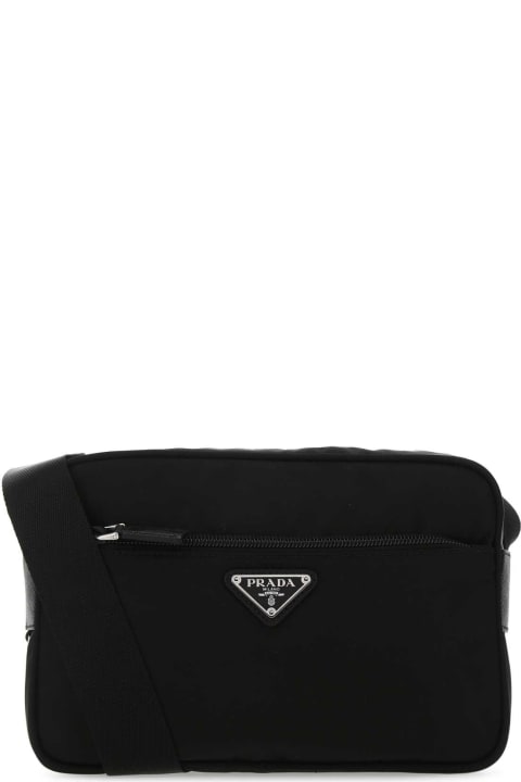 Homeware Prada Black Re-nylon Crossbody Bag