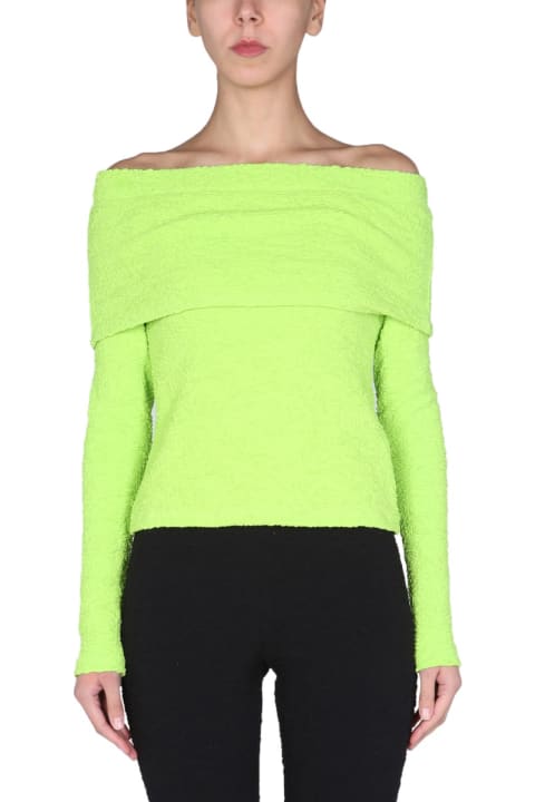 Homeware MSGM Boat Neck Top