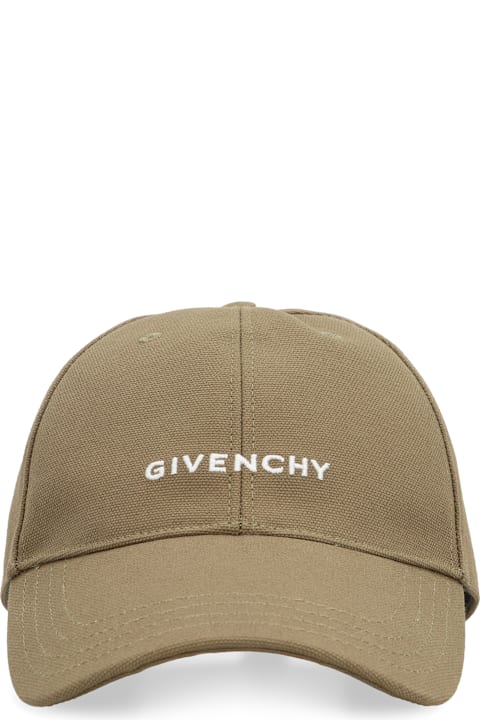 Hats for Men Givenchy Logo Baseball Cap