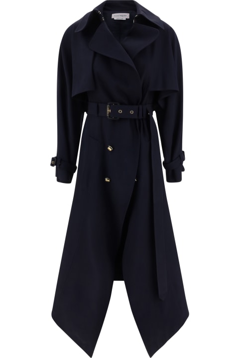 Alexander McQueen Coats & Jackets for Women Alexander McQueen Trench Coat