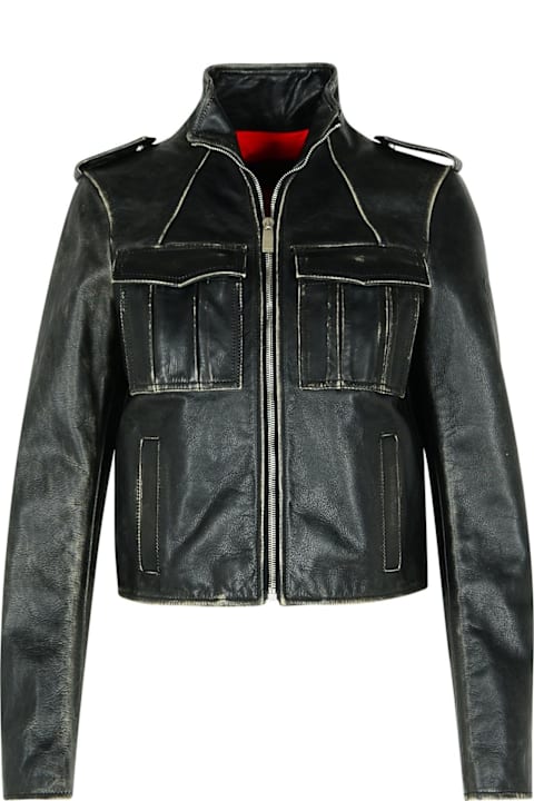 Off-White Coats & Jackets for Women Off-White Vintage Lea Biker Jacket