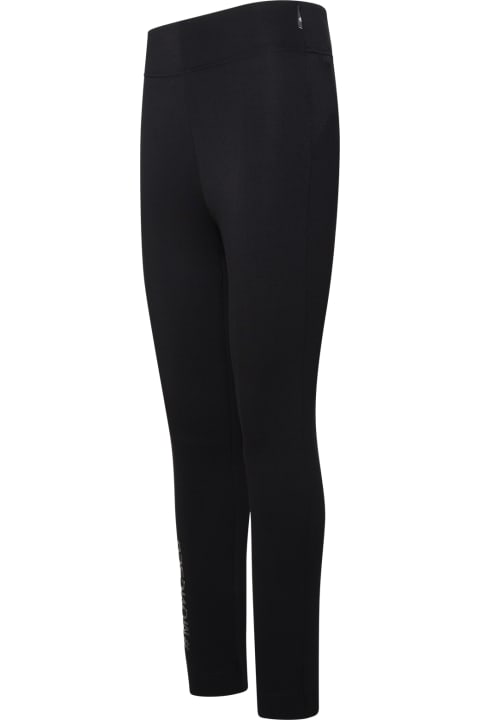 Moncler Grenoble Pants & Shorts for Women Moncler Grenoble Black Nylon Blend Leggings
