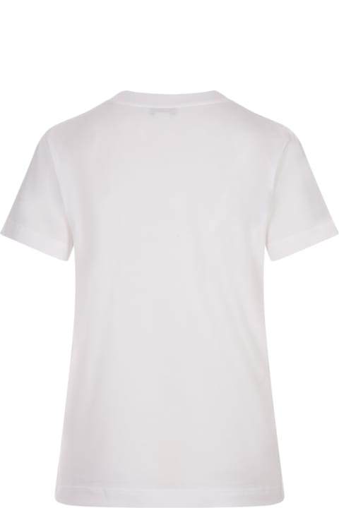 Fashion for Women Alexander McQueen Shadow Rose T-shirt In White