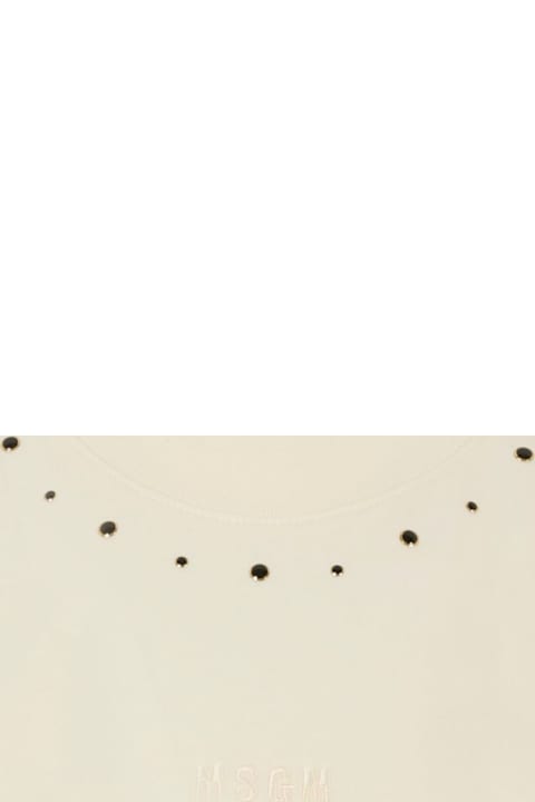 Fashion for Women MSGM Msgm Kids Studded T-shirt