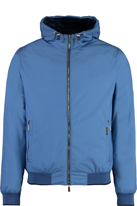 Homeware Moorer Oniro Nylon Bomber Jacket