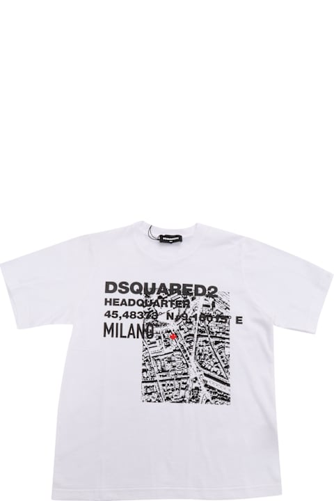 Topwear for Boys Dsquared2 T-shirts