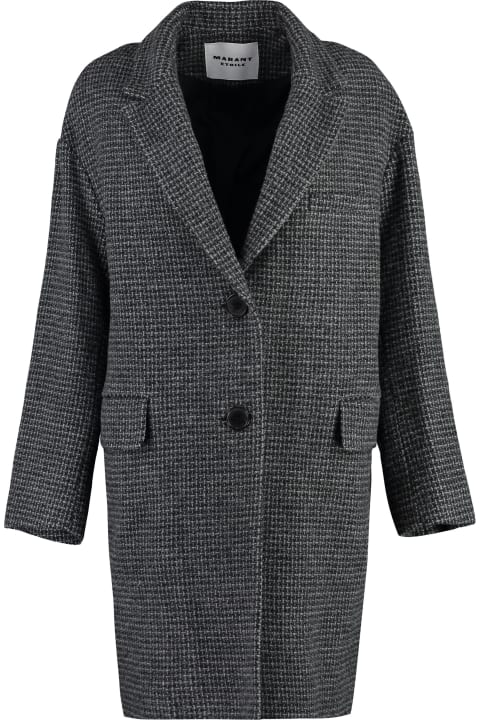 Coats & Jackets for Women Marant Étoile Limiza Single-breasted Wool Coat