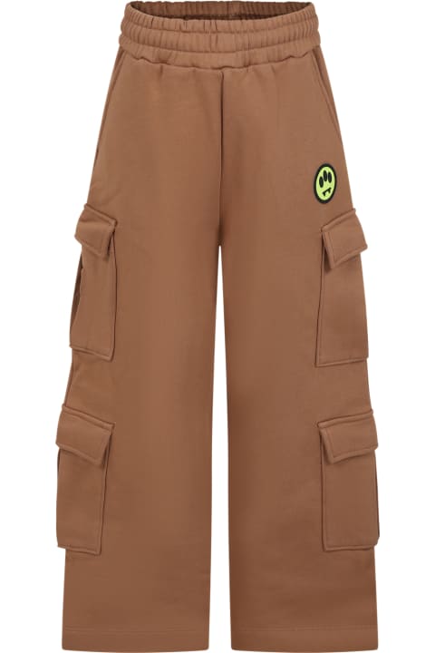 Fashion for Men Barrow Beige Trousers For Kids With Smiley
