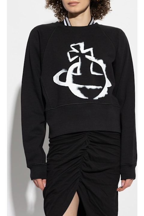 Vivienne Westwood Fleeces & Tracksuits for Women Vivienne Westwood Vivienne Westwood Short Oversize Sweatshirt