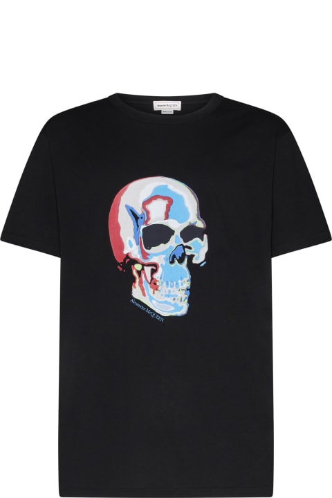 Alexander McQueen Topwear for Women Alexander McQueen Skull Print T-shirt