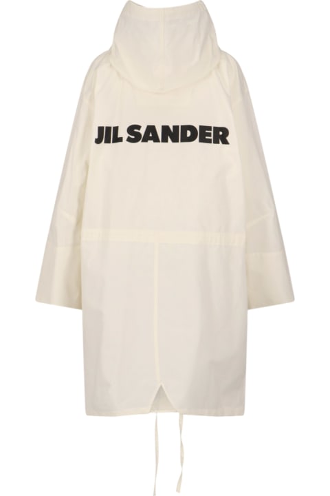 Jil Sander for Women Jil Sander Logo Parka On The Back