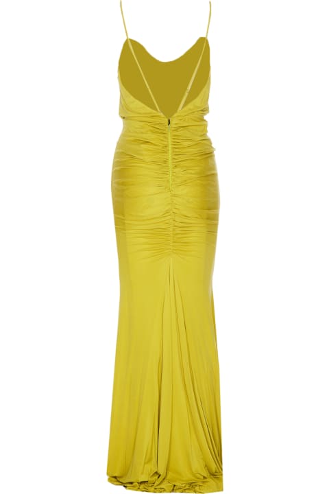 Elisabetta Franchi for Women Elisabetta Franchi Long Yellow Dress
