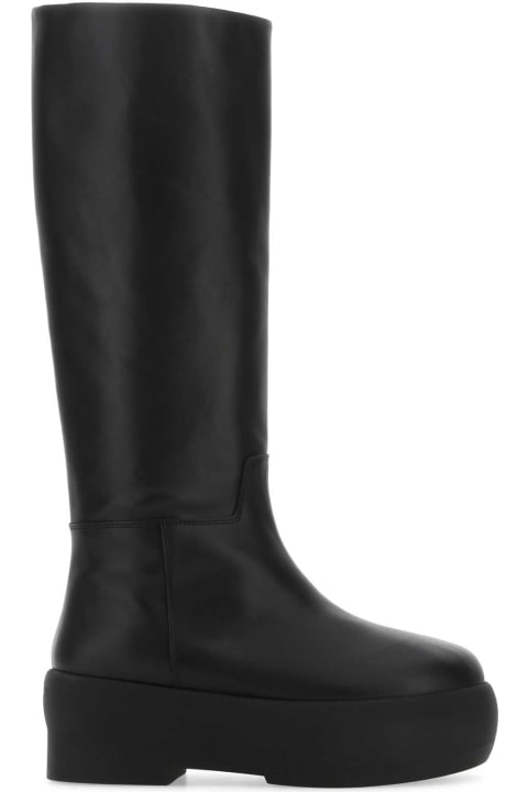 Boots for Women GIA BORGHINI Black Leather Gia 16 Boots