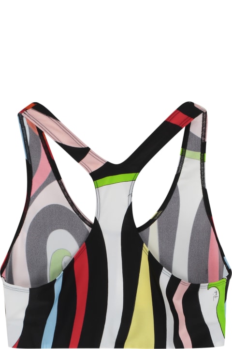 Vacation Wardrobe for Women Pucci Techno Fabric Tank-top