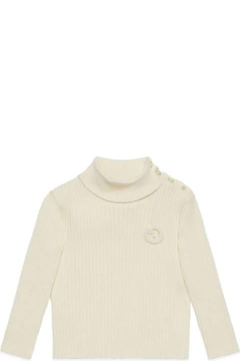 Gucci Sale for Kids Gucci Gucci Kids Sweaters White