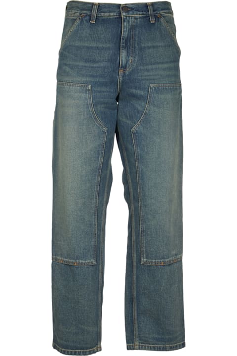 Fashion for Men Carhartt Buttoned Straight Jeans
