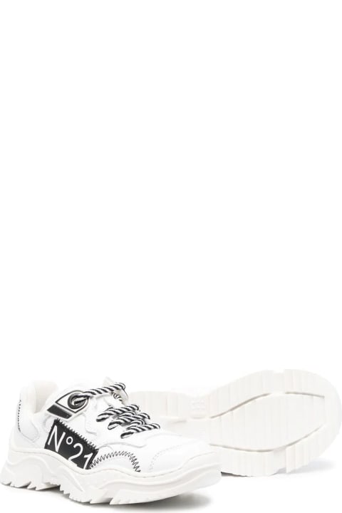 N.21 Shoes for Boys N.21 N°21 Sneakers White