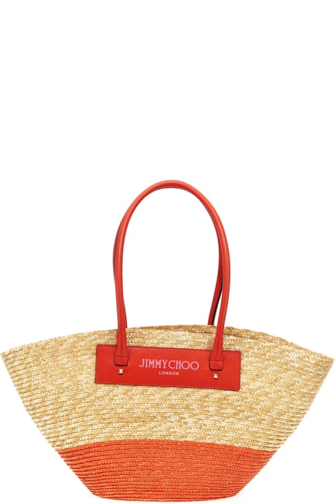 Jimmy Choo for Women Jimmy Choo 'beach Basket Tote/m' Shopping Bag