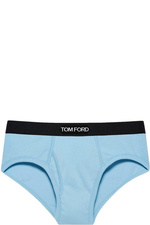 Tom Ford Underwear for Men Tom Ford Logo Waistband Briefs
