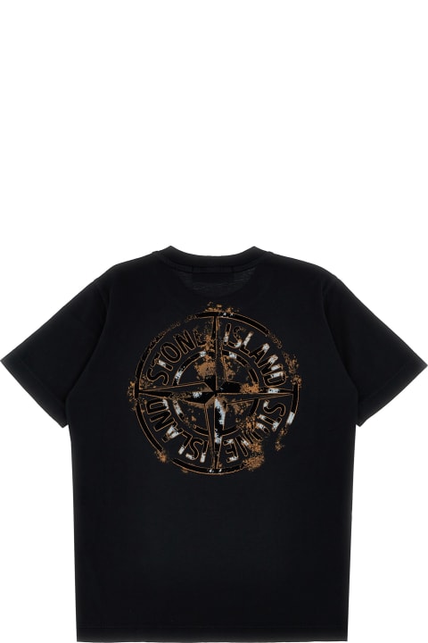 Stone Island T-Shirts & Polo Shirts for Boys Stone Island Logo Print T-shirt