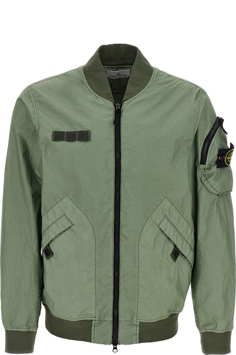 Stone Island Clothing for Men Stone Island 'membrana 3l Tc' Bomber Jacket