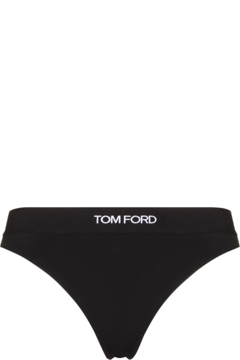 Tom Ford Black Modal Thong