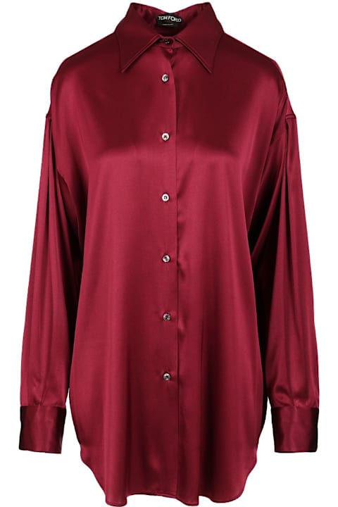 Homeware Tom Ford Stretch Silk Satin Shirt