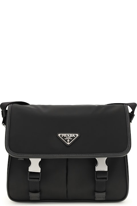 Homeware Prada Re-nylon And Saffiano Shoulder Bag