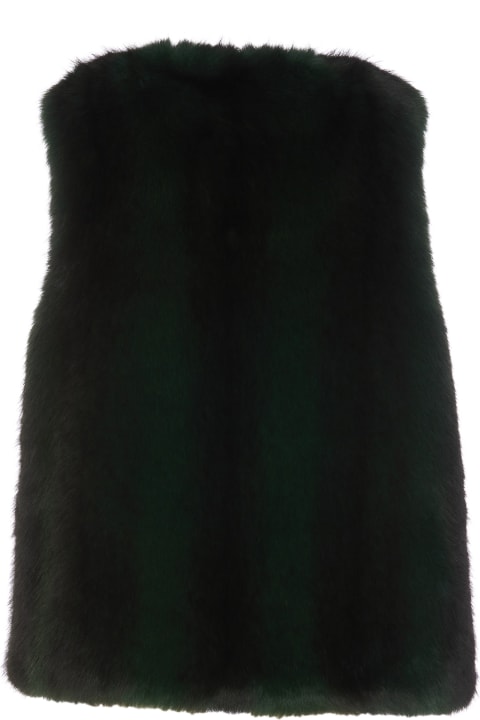 Essentiel Antwerp Coats & Jackets for Women Essentiel Antwerp Emptyness Faux Fur Vest