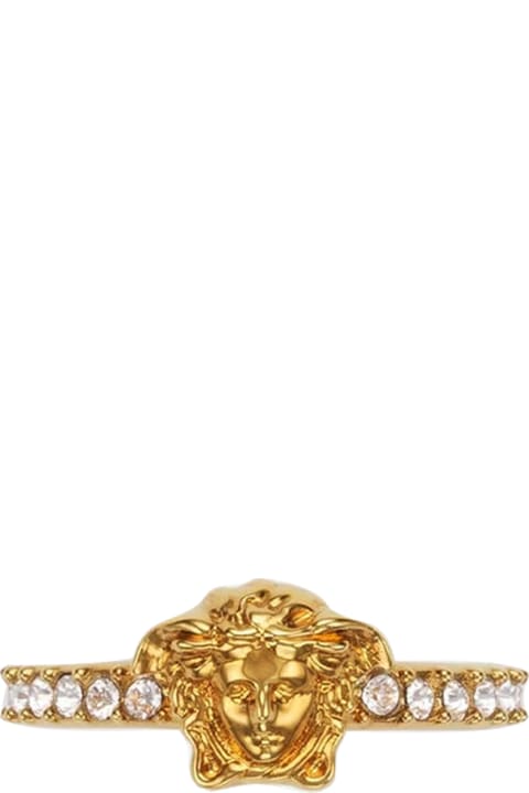 Versace خواتم لـ السيدات Versace Ring With Medusa Face