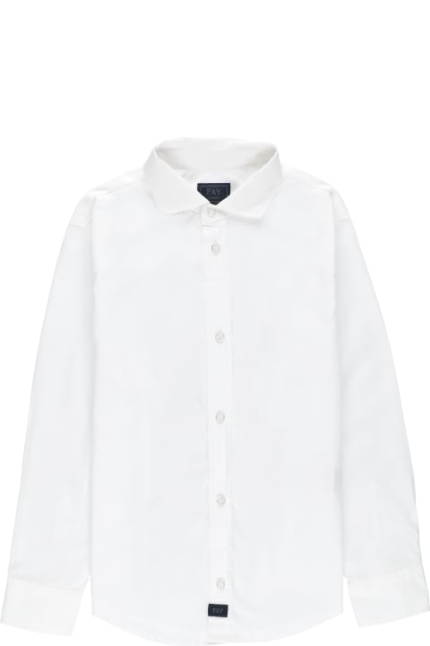 Fay for Kids Fay Cotton Shirt