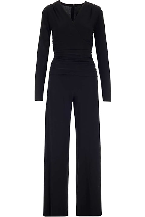 Norma Kamali Clothing for Women Norma Kamali Jersey Jumpsuit With Long Sleeves