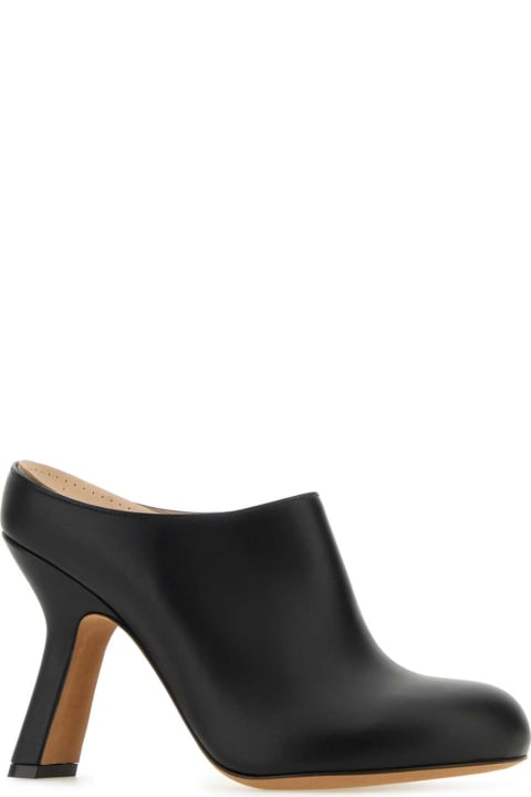 Shoes Sale for Women Loewe Black Leather Terra Mules