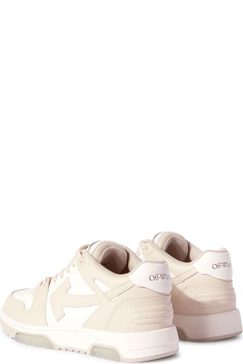 Off-White Out Of Office Leather Sneakers