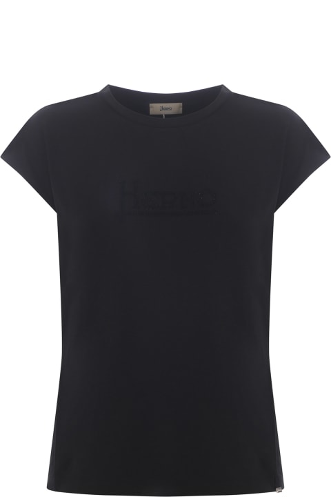 Herno Topwear for Women Herno T-shirt Herno Made Of Cotton Jersey