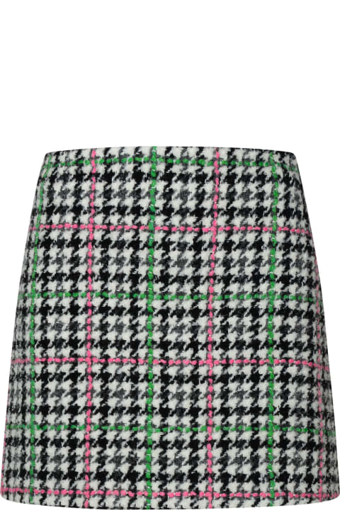 MSGM for Women MSGM Multicolored Wool Skirt