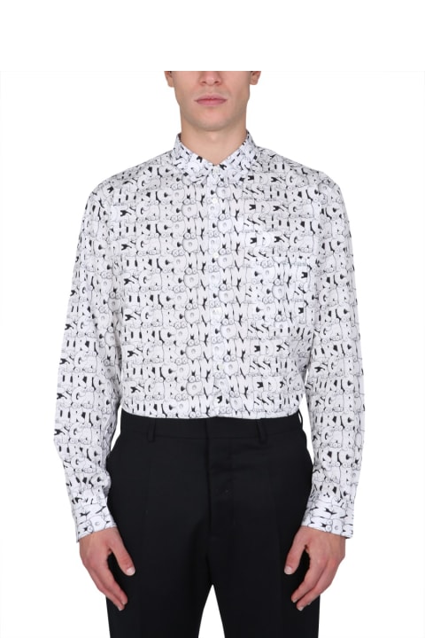 Homeware Comme des Garçons Shirt X Kaws Print Shirt