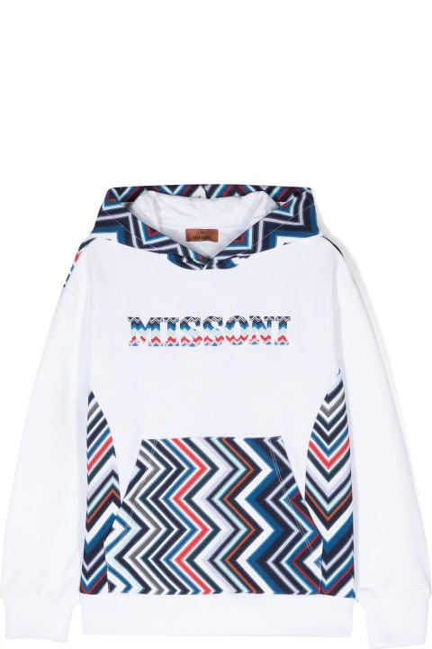 Sweaters & Sweatshirts for Boys Missoni Missoni Sweaters White