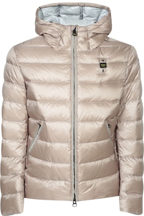 Blauer Clothing for Men Blauer Acton Grey Down Jacket