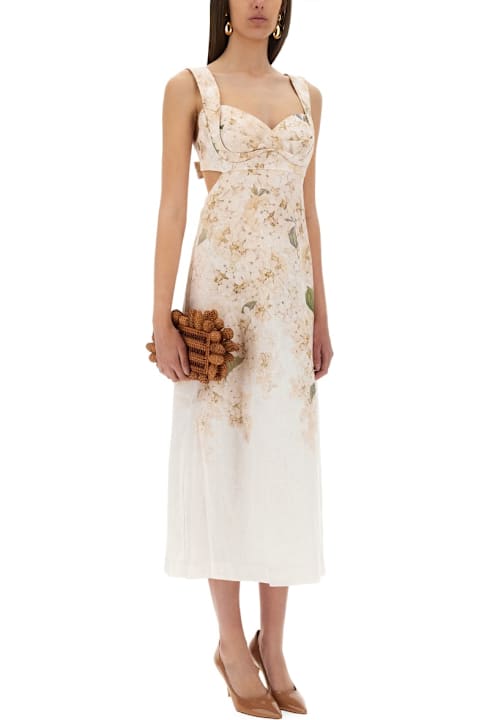 Zimmermann for Women Zimmermann "balance" Midi Dress