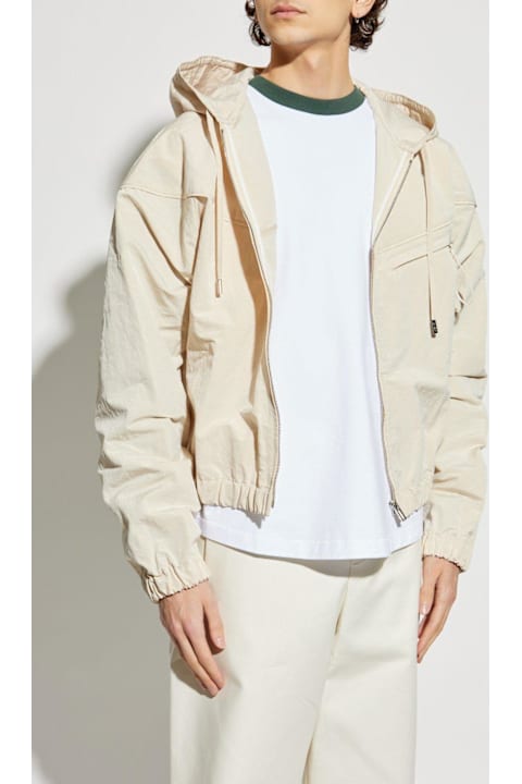 Jacquemus Coats & Jackets for Men Jacquemus Hooded Zip-up Jacket
