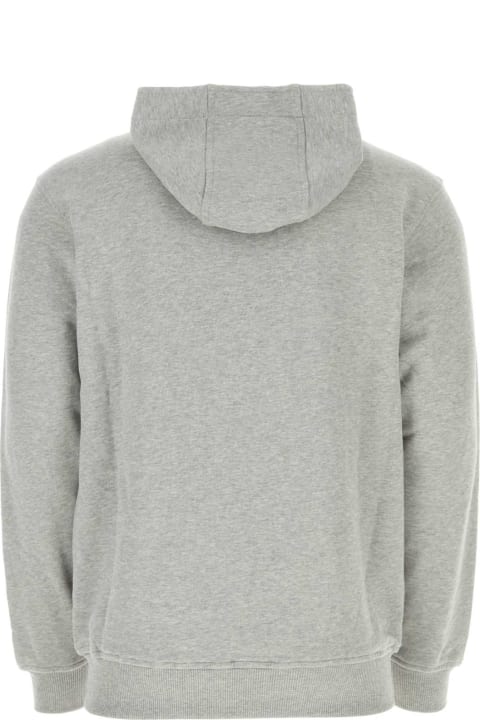 Clothing Sale for Men Comme des Garçons Melange Grey Cotton Sweatshirt